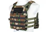Kamizelka typu Plate Carrier z panelem szturmowym - Woodland